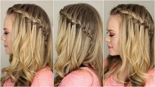 How to do a Waterfall Braid [upl. by Benedetta]