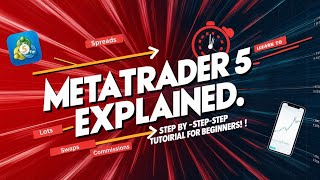 Metatrader 5 Explained  StepByStep Tutorial For Beginners [upl. by Clarey]