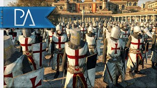 GLORIOUS DEFENSE OF THE KNIGHTS TEMPLAR  4v4 Siege  Medieval Kingdoms 1212AD [upl. by Le605]