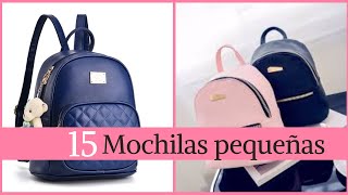 15 Estilos de mochilas pequeñas [upl. by Bevin689]