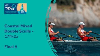 2024 World Rowing Coastal Championships  Coastal Mixed Double Sculls  Final A [upl. by Arahsak470]