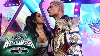 Cody and Brandi Rhodes arrive in style at WrestleMania XL WrestleMania XL Sunday highlights [upl. by Tertias739]