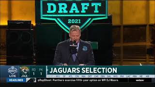 Jaguars Draft Trevor Lawrence with the 1st Overall Pick  2021 NFL Draft Highlights [upl. by Apgar]