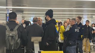 230222 Xiao Zhan at Milan airport collection [upl. by Meelak]