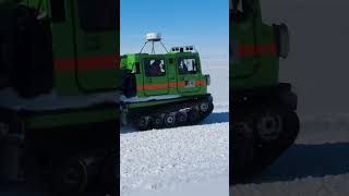 Hagglund moving across antarctic sea ice [upl. by Samella]