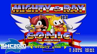 Mighty amp Ray in Sonic 2 SHC 20 ✪ Full Game Playthrough 1080p60fps [upl. by Adlesirg665]