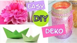 EASY DIY DEKO KIDS  ganz einfach💜😍💙 [upl. by Namyl371]