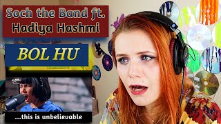 Vocal Coach Reacts BOL HU Soch The Band ft Hadiya Hashmi Nescafé Basement Season 5 speechless [upl. by Eidnew]