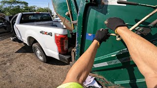 Smallest Garbage Truck in the Fleet [upl. by Conley]