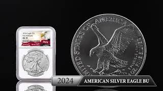 2024 American Silver Eagle Graded 438437 [upl. by Kelly]