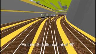 Wintrack V120 3D Lokführerperspektive Hauptstrecke [upl. by Broeker]