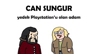 CAN SUNGUR  yedek Playstationı olan adam Jahrein CS ile Yakın Evren Şu Sevdalar Tribünü [upl. by Rubbico]