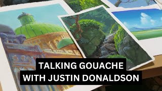 Learn Gouache with Justin Donaldson  STARTS TOMMORROW JANUARY 14TH [upl. by Madden397]