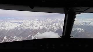 Watching world’s second tallest peak K2 from PIA Airbus 320 [upl. by Nylodam]