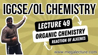 O Level iGCSE  Live Class 49  Organic Chemistry  Reaction of Alkenes  92 323 509 4443 [upl. by Anelej]