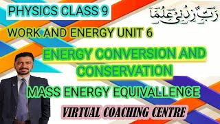 EXPLAINATION ENERGY CONVERSION AND CONSERVATION [upl. by Enitsirhc]