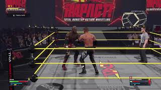 WWE 2K24  TNA 2024 FEATURING AUSTIN ARIES 8 MAN TOURNEY FOR THE TNA WORLD HEAVYWEIGHT TITLE [upl. by Alaine]