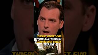 THIERRY BAUDET FVD TRUMP ALS PRESIDENT GAAN WE HIER VOELEN OEKRAINE thierrybaudet fvd trump [upl. by Raddy]