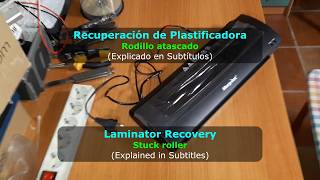 Recuperación Plastificadora [upl. by Etiam73]