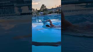 Smooth and relaxed freestyle swimming swimming [upl. by Dnomsaj81]