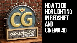 How to do HDRI Lighting in Redshift and Cinema 4D  Tutorial  35 R26 IBL [upl. by Seyah]