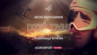 Skoki narciarskie  kwalifikacje w Eurosporcie 1 [upl. by Weissberg612]