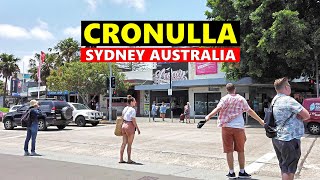 CRONULLA City Centre SYDNEY Australia Walking Tour [upl. by Swagerty77]