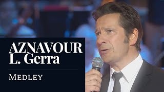 Charles Aznavour Medley Laurent Gerra HD [upl. by Fey24]