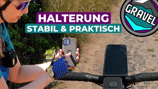 Handyhalterung Fahrrad Praxistest Peak Design  MTBTravelGirl [upl. by Nailluj]