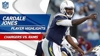 Every Cardale Jones Play vs Los Angeles  Chargers vs Rams  Preseason Wk 3 Player Highlights [upl. by Grove]