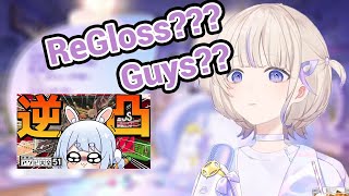 Hajime Thought on Pekora Destroying 3 ReGloss Members in ClubHouse Games 51 [upl. by Yt]