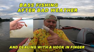 Bass Fishing After Bad Weather [upl. by Frans]