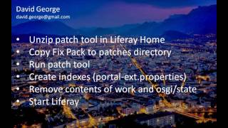 Patching Liferay DXP with Fix Packs [upl. by Vere856]