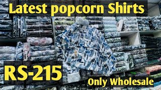 Imported Popcorn shirts  Popcorn Lycra shorts  Chickpet Bangalore Wholesale Men’s wear [upl. by Avigdor]