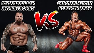 Myofibrillar Hypertrophy vs Sarcoplasmic Hypertrophy Explained in under 5 Minutes [upl. by Sauveur]