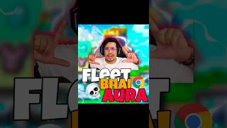 Fleet bhai aura 🥶 ll GamerFleet ll minecraft shorts viralshorts anshubisht [upl. by Aleekahs121]