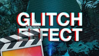 Sliding Text Glitch Effect  Final Cut Pro X [upl. by Nancy]