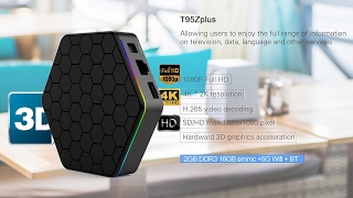 EVANPO T95Z PLUS Android TV Box Amlogic S912 Octa core Unboxing [upl. by Nosaj973]