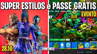 FORTNITE  MUDANÇAS LEGO CLUBE FEVEREIRO e EVENTO SKIN GRÁTIS  Update 2810 [upl. by Favata]