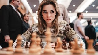 DINA BELENKAYA VS DANIEL SADZIKOWSKI R5 Prague Open 2024 Commentary by GM Ben Finegold [upl. by Rebmetpes]