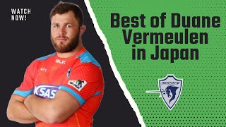 Best of Duane Vermeulen in Japan [upl. by Arnoldo]