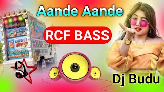 Aande Aande RCF BASS Dj Budu [upl. by Venetis]