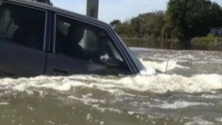 What to Do Car Sinking in Water Only Seconds to React [upl. by Lihcox]