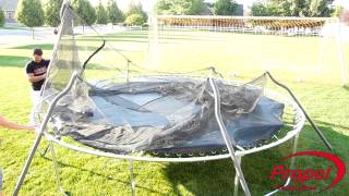 Propel Trampolines Setup Instructions 82014 [upl. by Ketchan613]