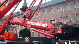 Het opbouwen van de mammoet demag ac700 [upl. by Larkin458]