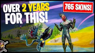 It Took EPIC Over 2 Years To Do This FLYTRAPPER Back Bling on 765 Skins Fortnite Battle Royale [upl. by Niddala]