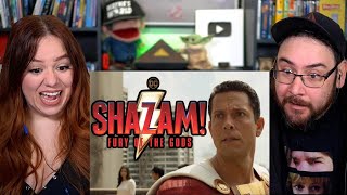 SHAZAM Fury of the Gods Official Trailer 2 REACTION  Shazam 2 [upl. by Chaing]