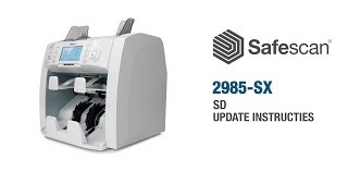 Safescan 2985SX SD Update Instructies  Nederlands [upl. by Lien]