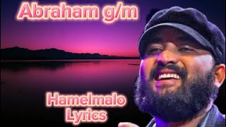 Abraham gebremedhin music Hamelmalo [upl. by Nigel]