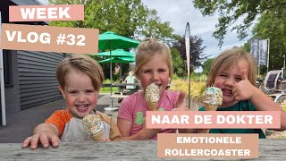 Naar de dokter amp emotionele rollercoaster Weekvlog 32 [upl. by Olag841]